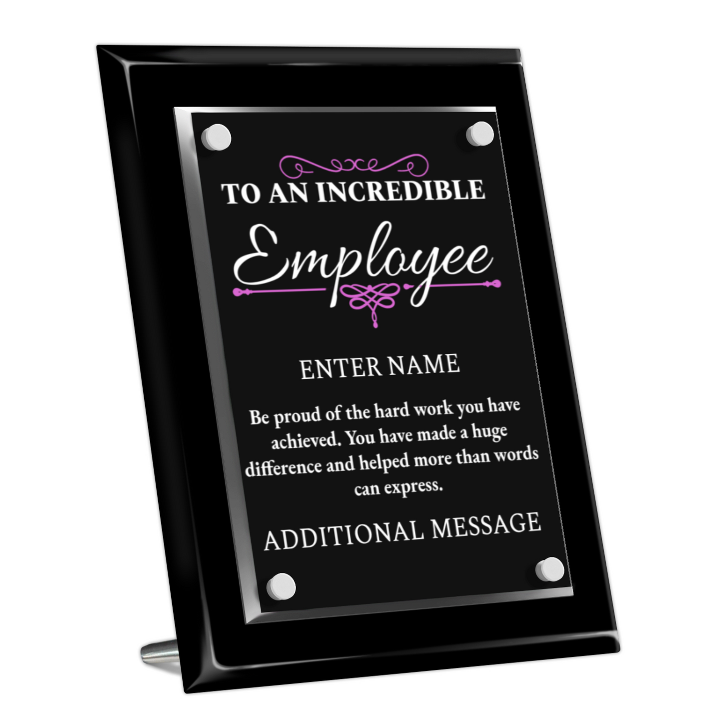 8" x 10" Incredible Employee Award