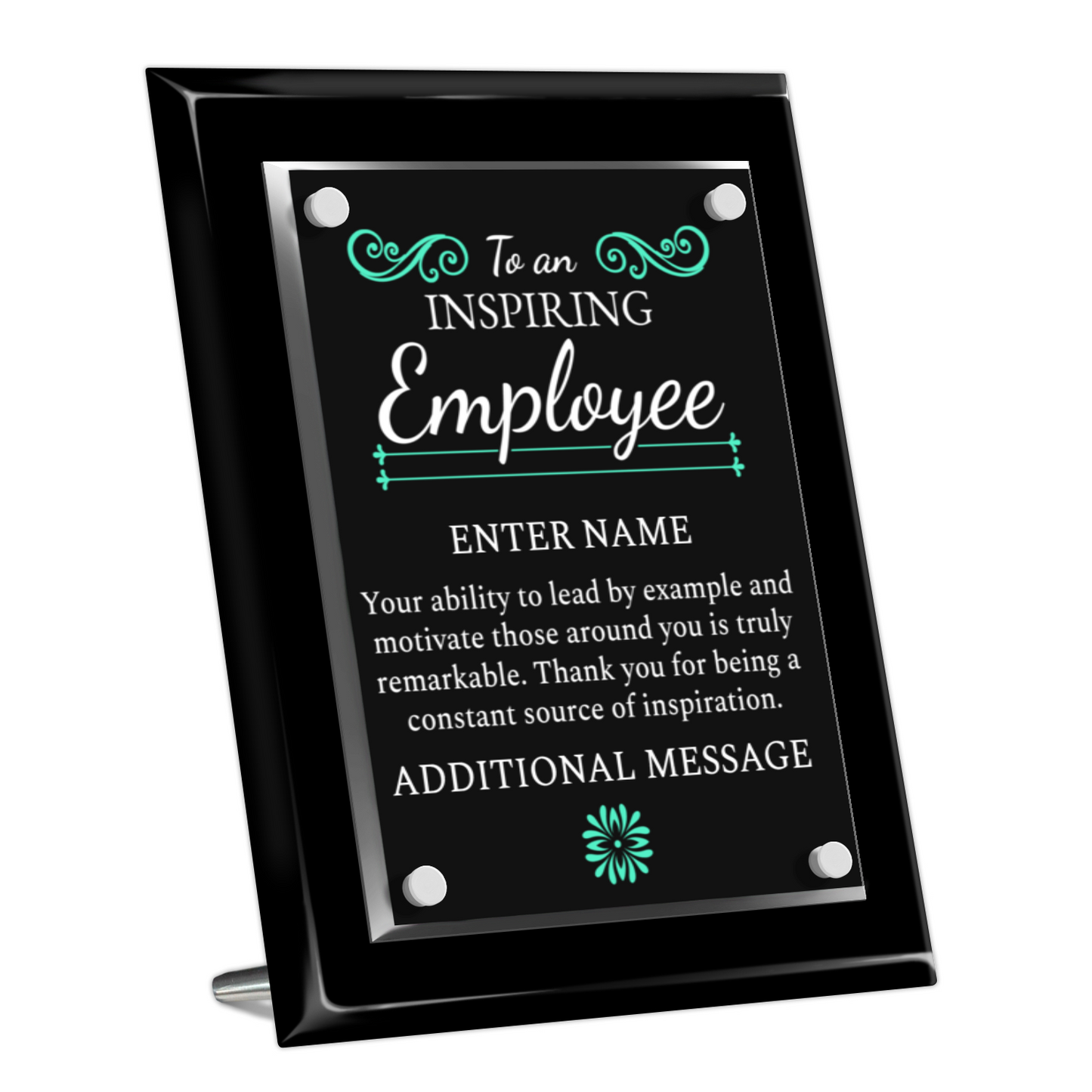 8" x 10" Inspiring Employee Award