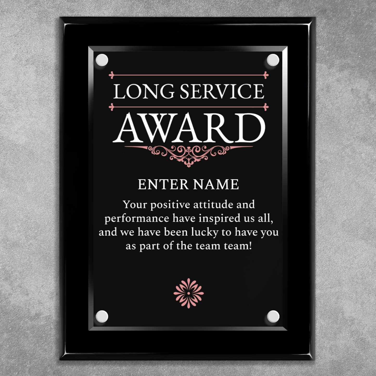 9" x 12" Employee Long Service Award