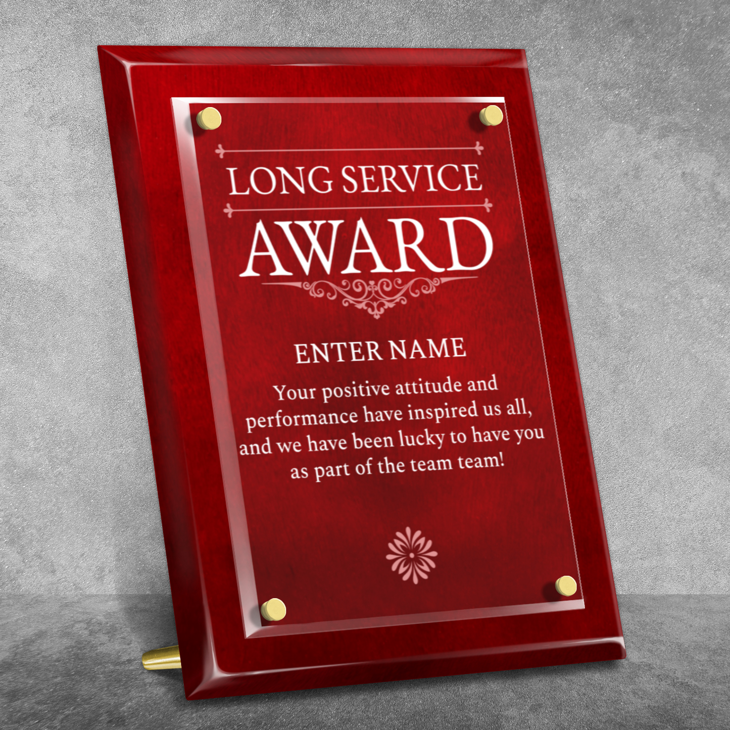 9" x 12" Employee Long Service Award
