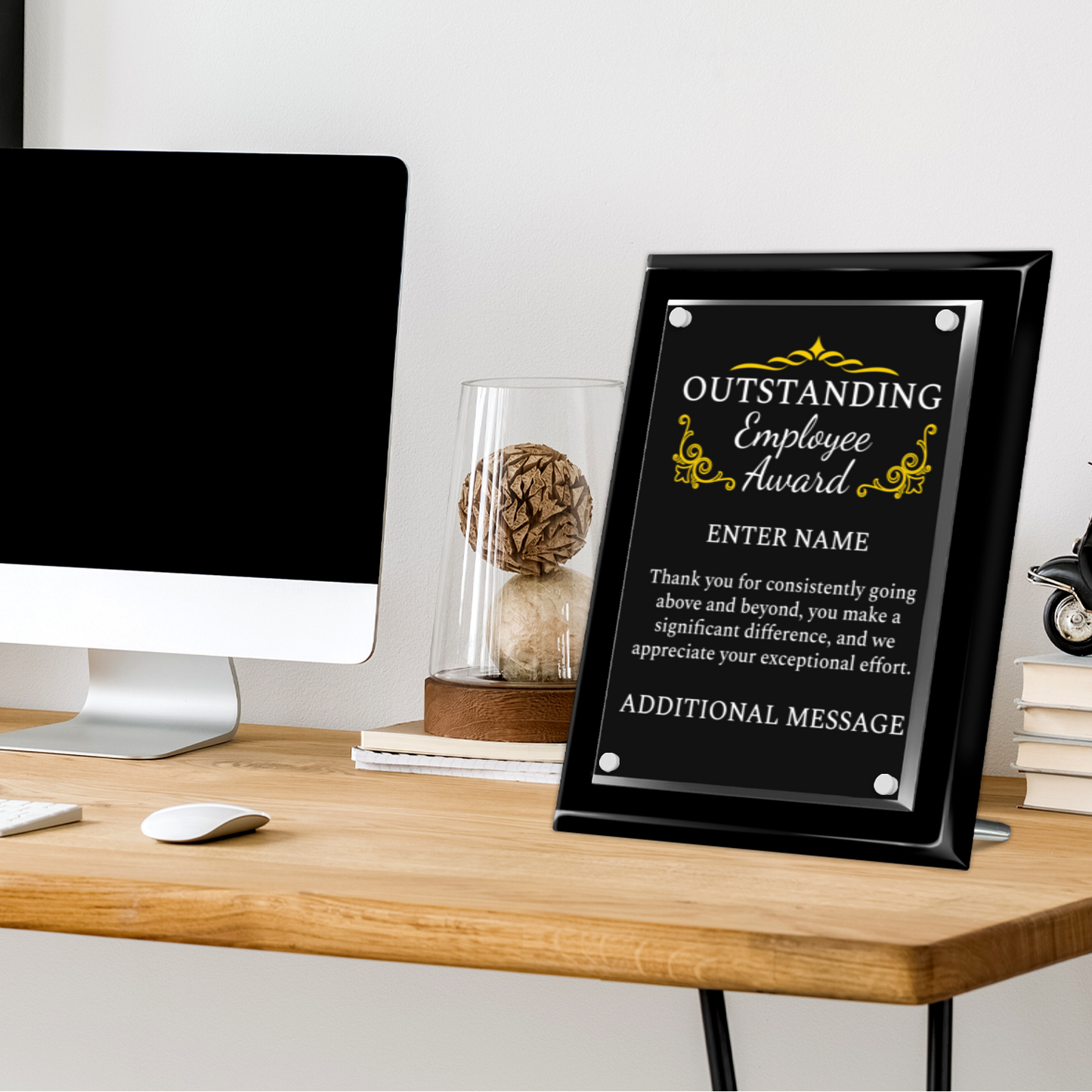 9" x 12" Outstanding Employee Award