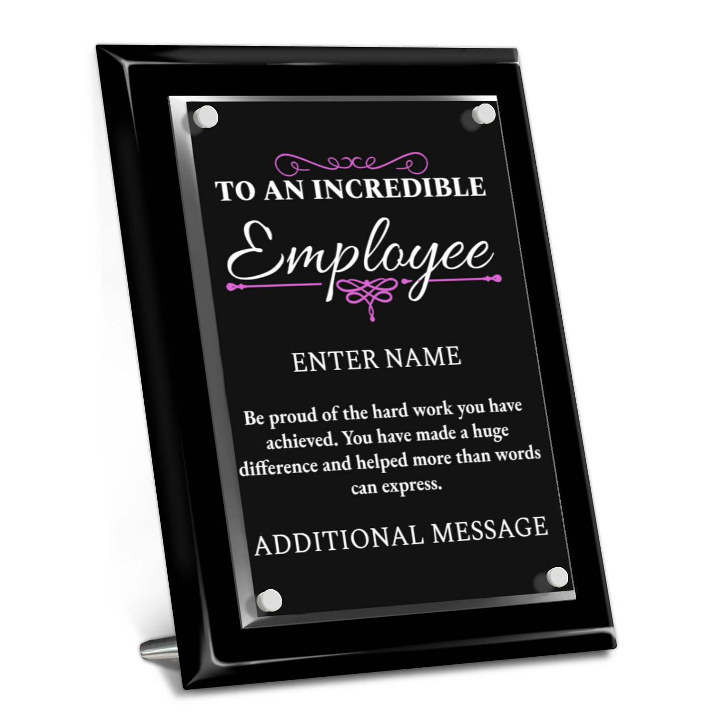 9" x 12" Incredible Employee Award