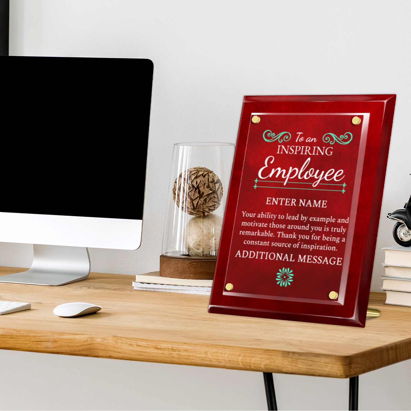 9" x 12" Inspiring Employee Award