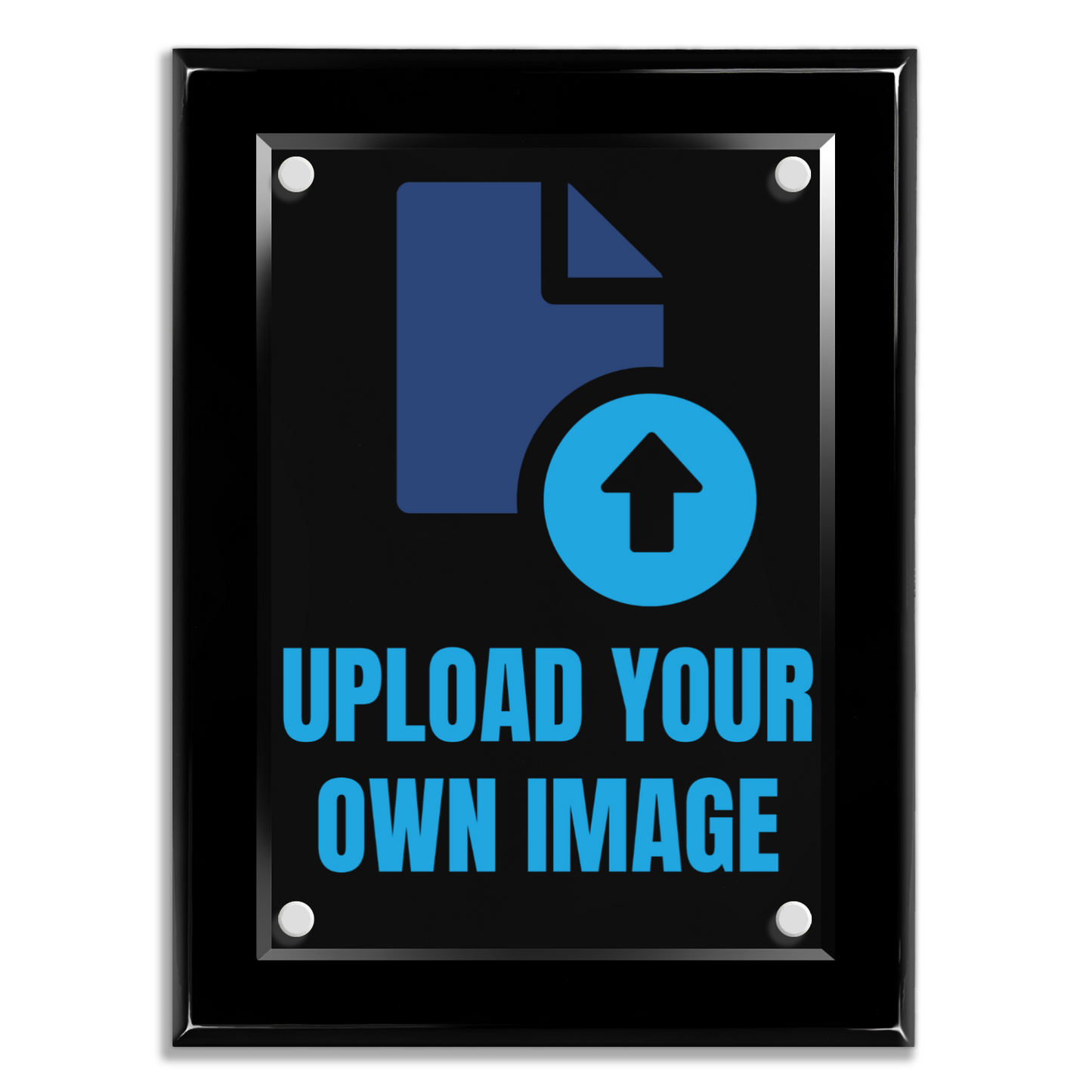 9" x 12" Personalized Upload Your Own Image Photo Plaque