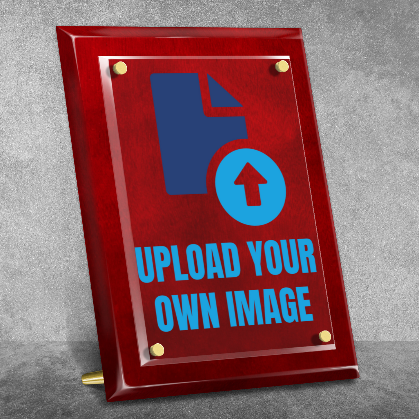 9" x 12" Personalized Upload Your Own Image Photo Plaque