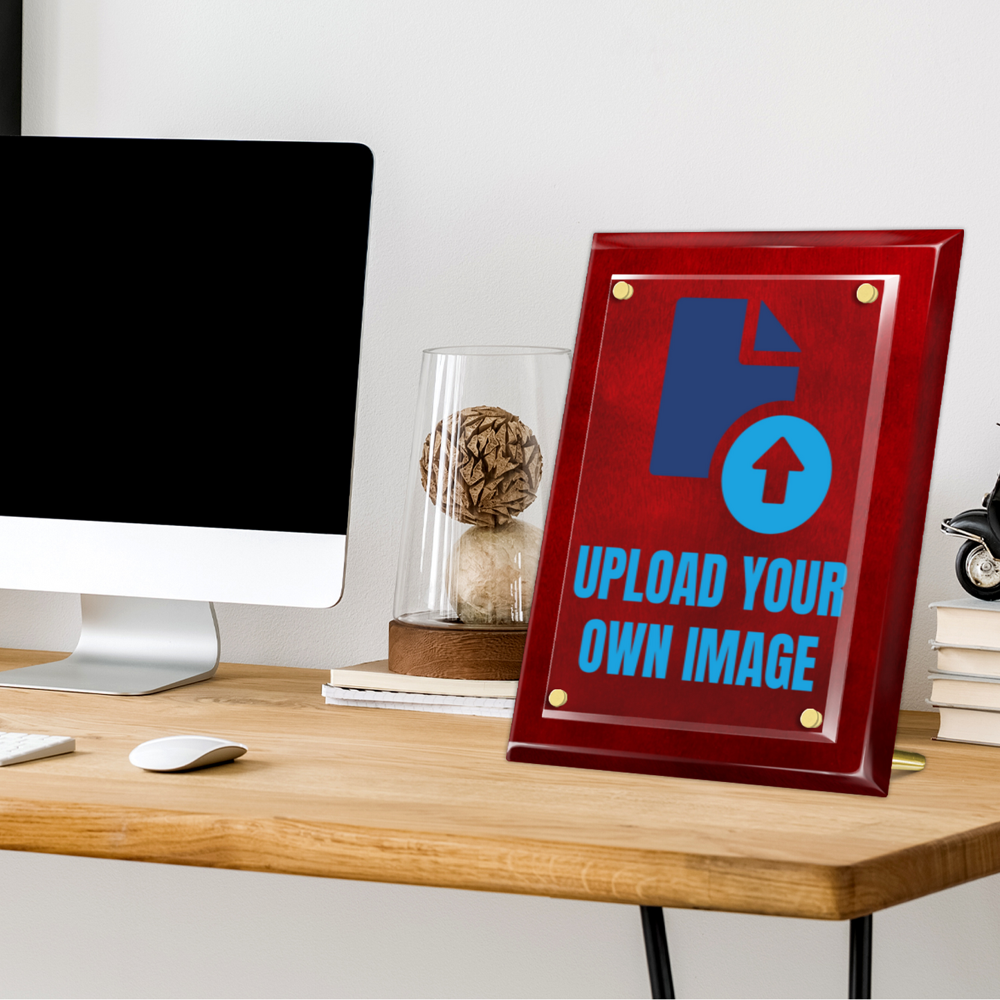 9" x 12" Personalized Upload Your Own Image Photo Plaque