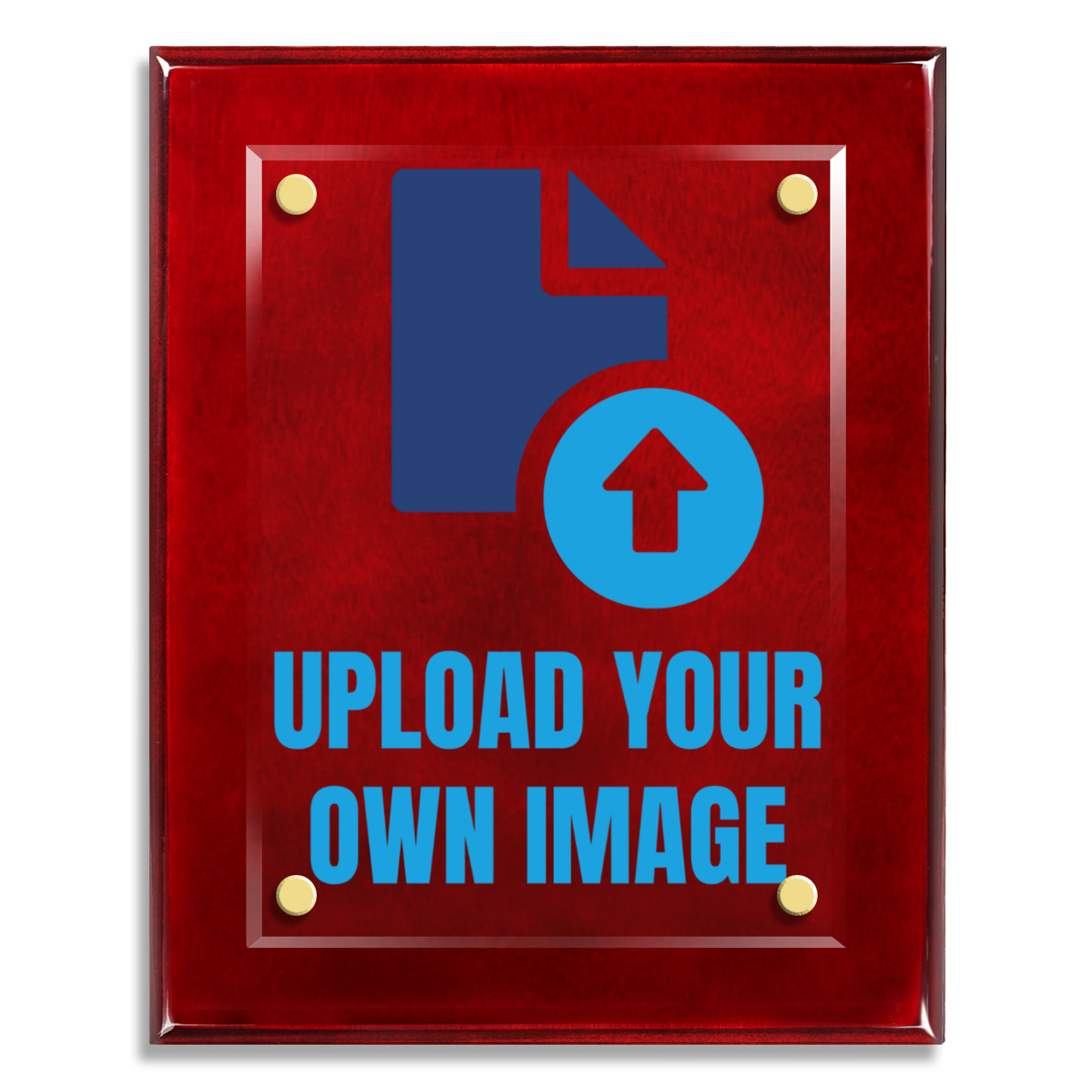 8" x 10" Personalized Upload Your Own Image Photo Plaque