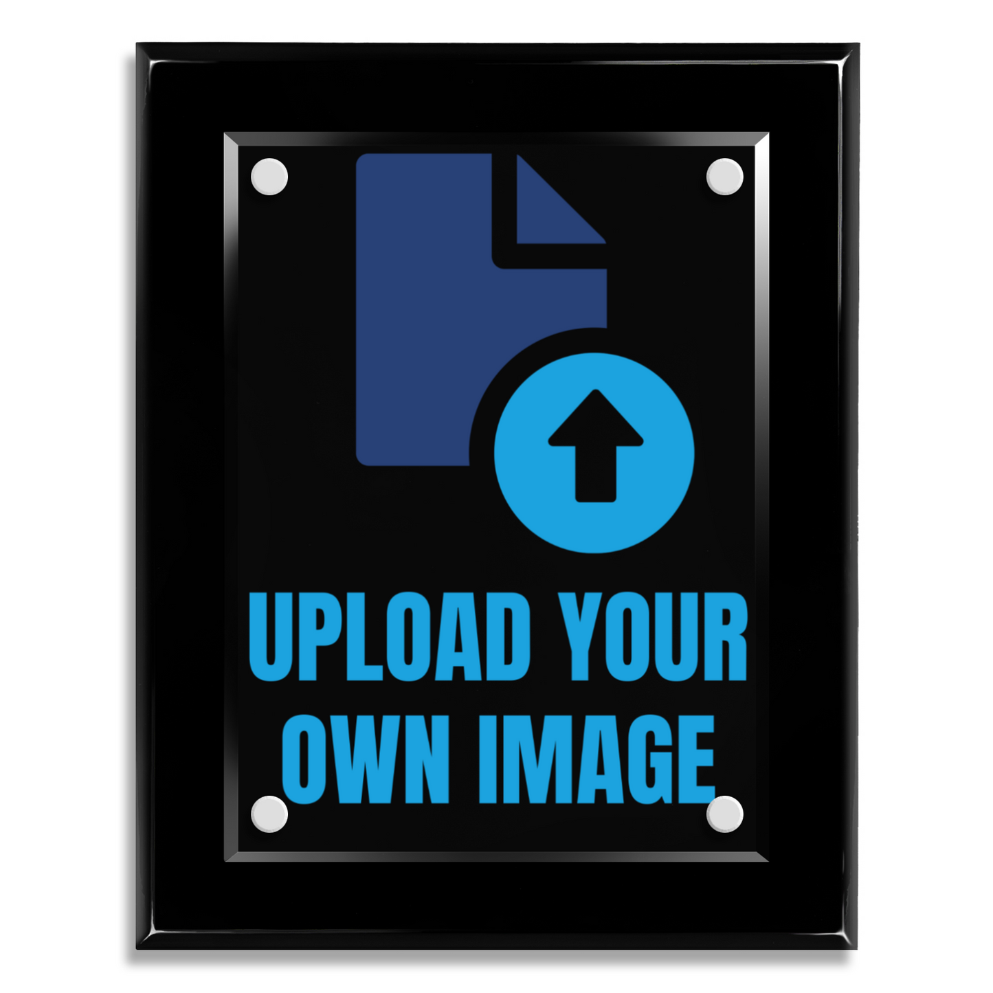 8" x 10" Personalized Upload Your Own Image Photo Plaque