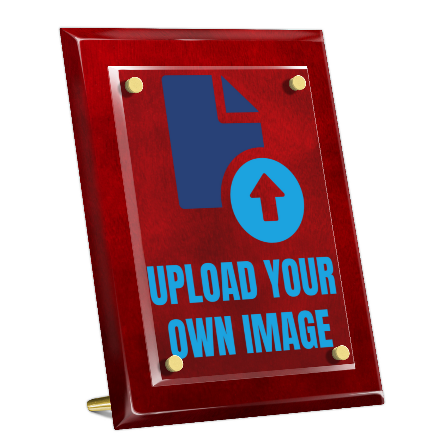 8" x 10" Personalized Upload Your Own Image Photo Plaque
