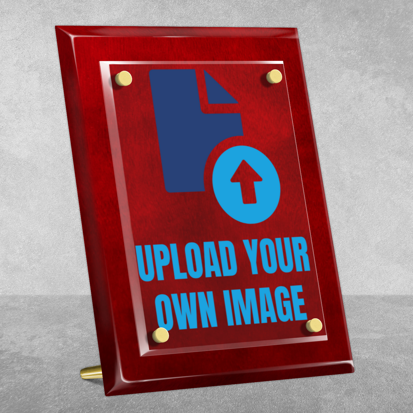 8" x 10" Personalized Upload Your Own Image Photo Plaque