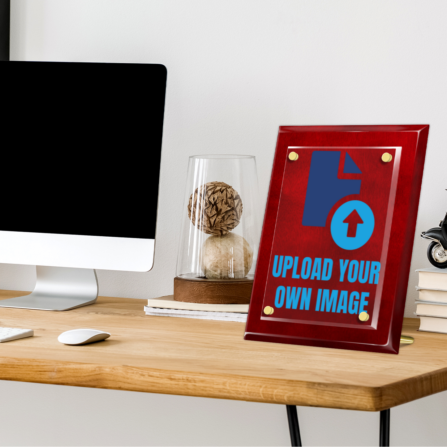 8" x 10" Personalized Upload Your Own Image Photo Plaque