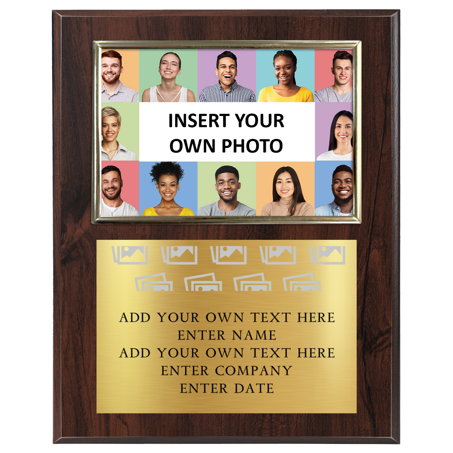8" x 10" Photo Insert Plaque