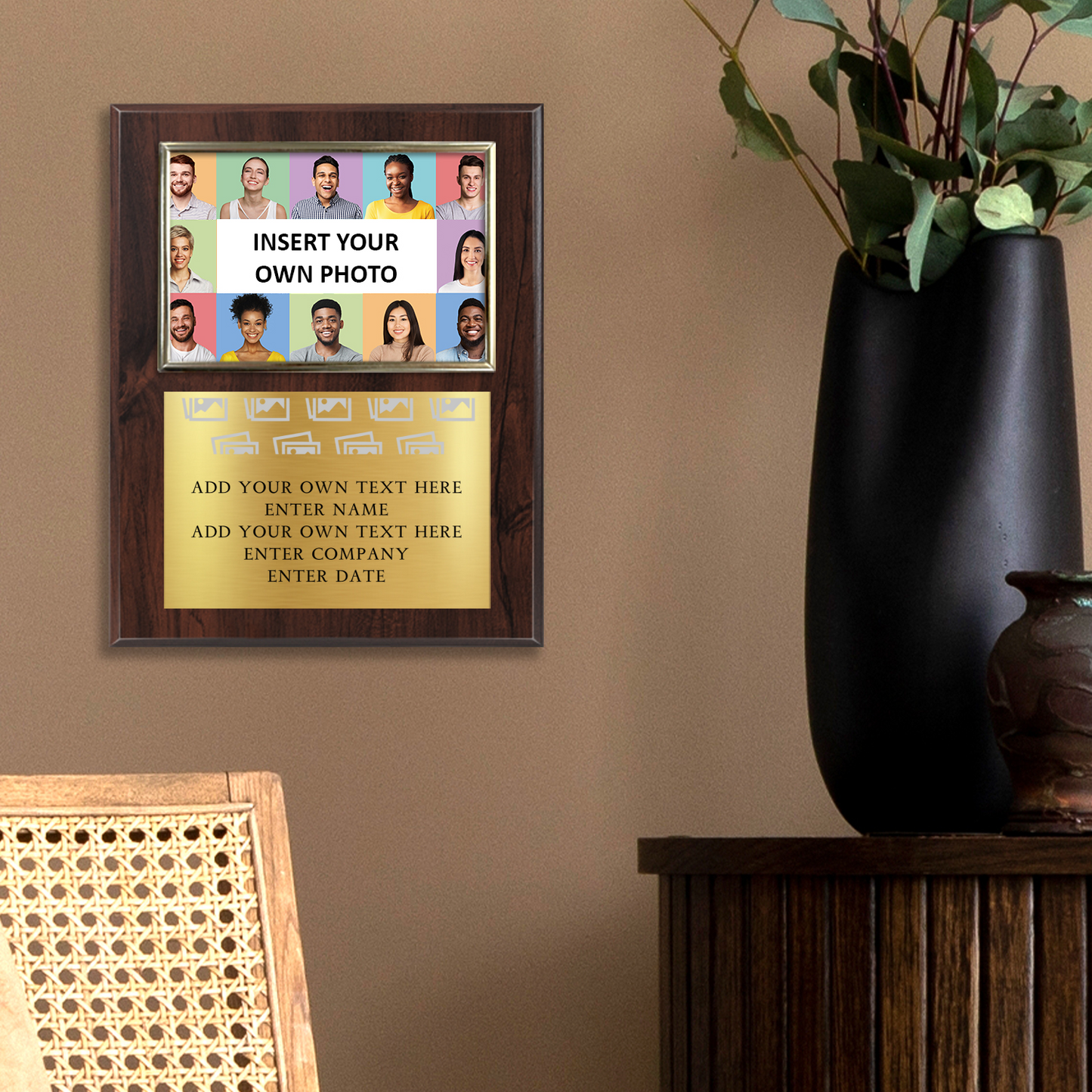 8" x 10" Photo Insert Plaque