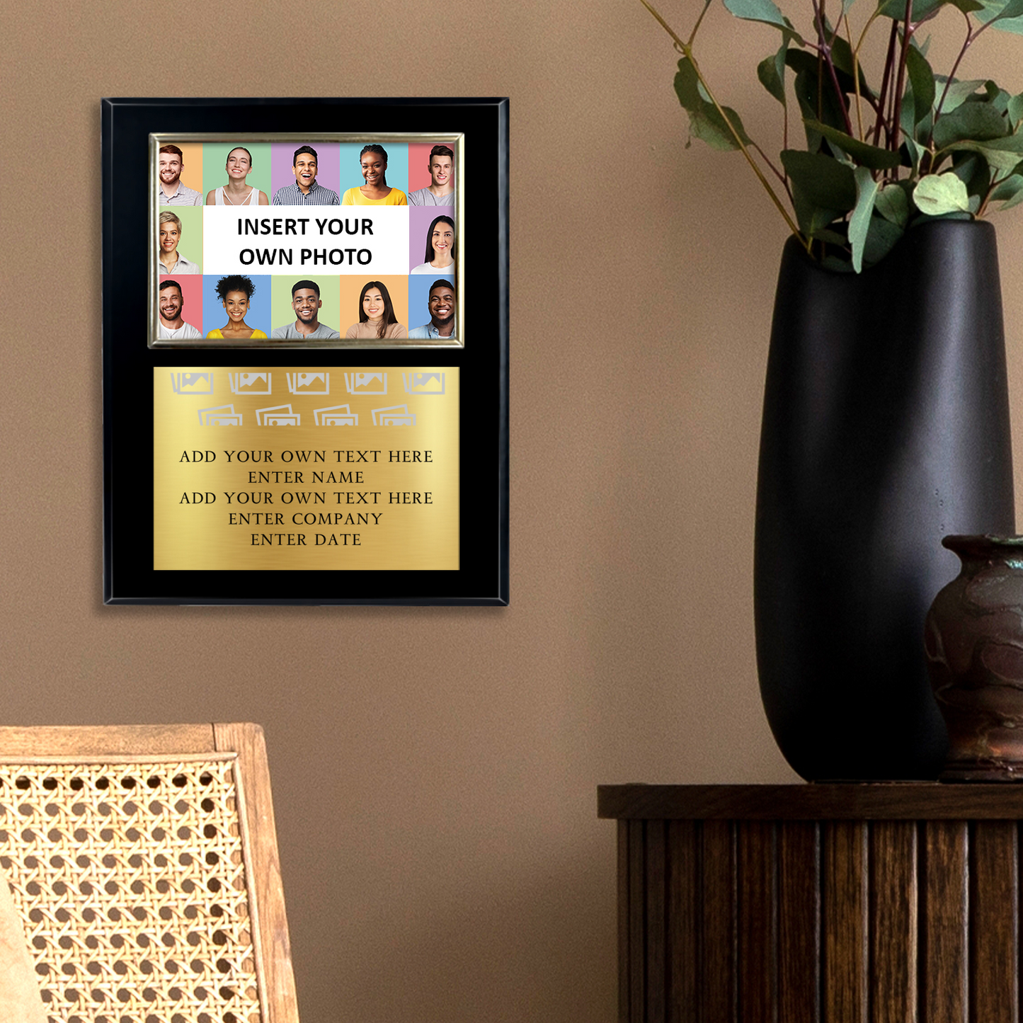 8" x 10" Photo Insert Plaque