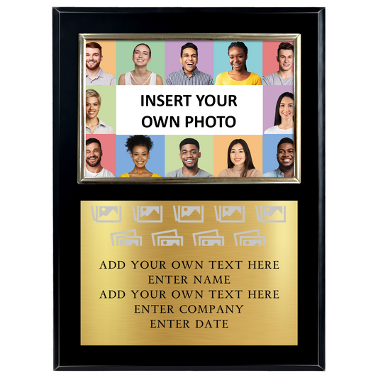9" x 12" Photo Insert Plaque