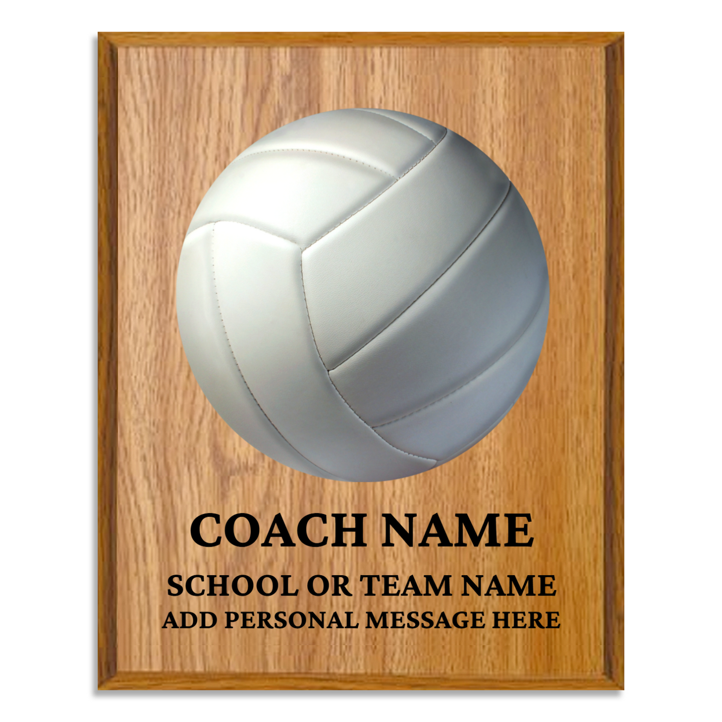 Personalized UV Printed Luxury Award Soccer 2 10.5" x 13"