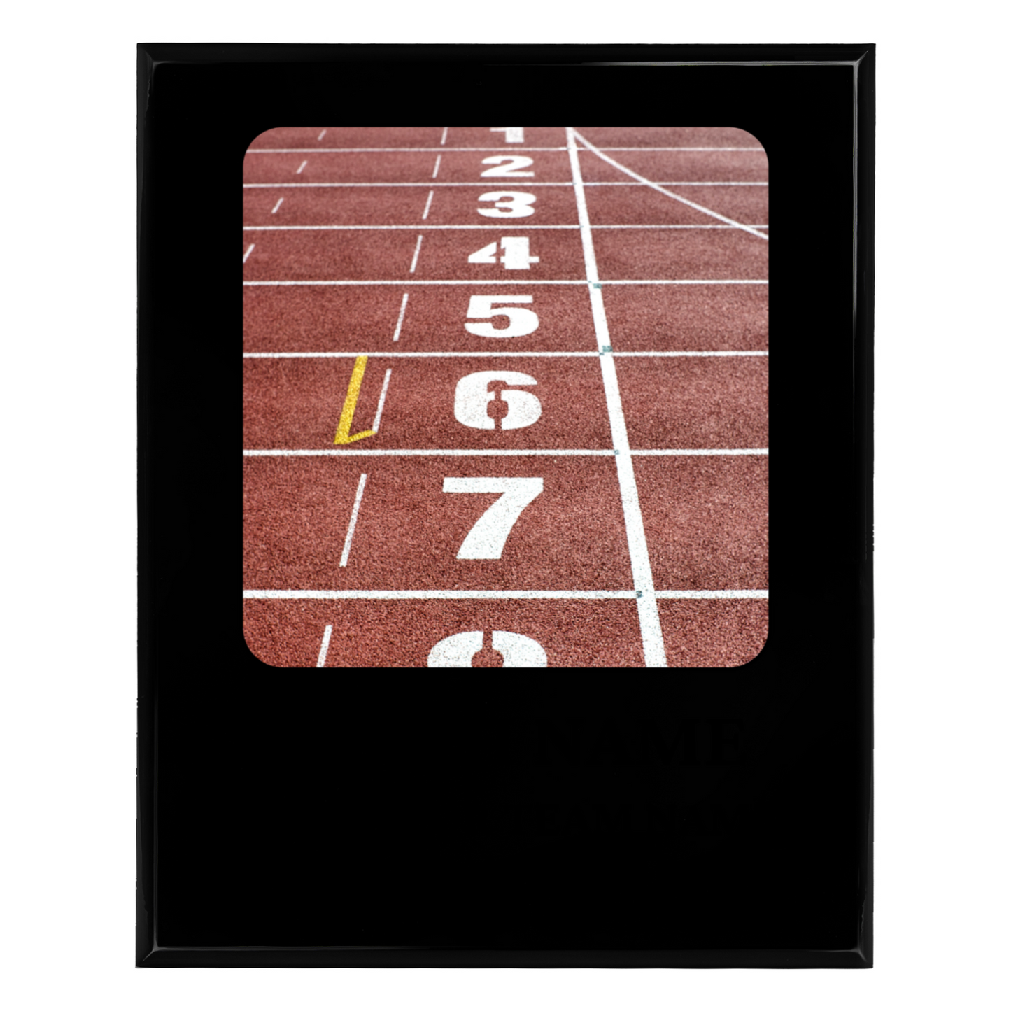 Personalized UV Printed Luxury Award Track and Field 10.5" x 13"