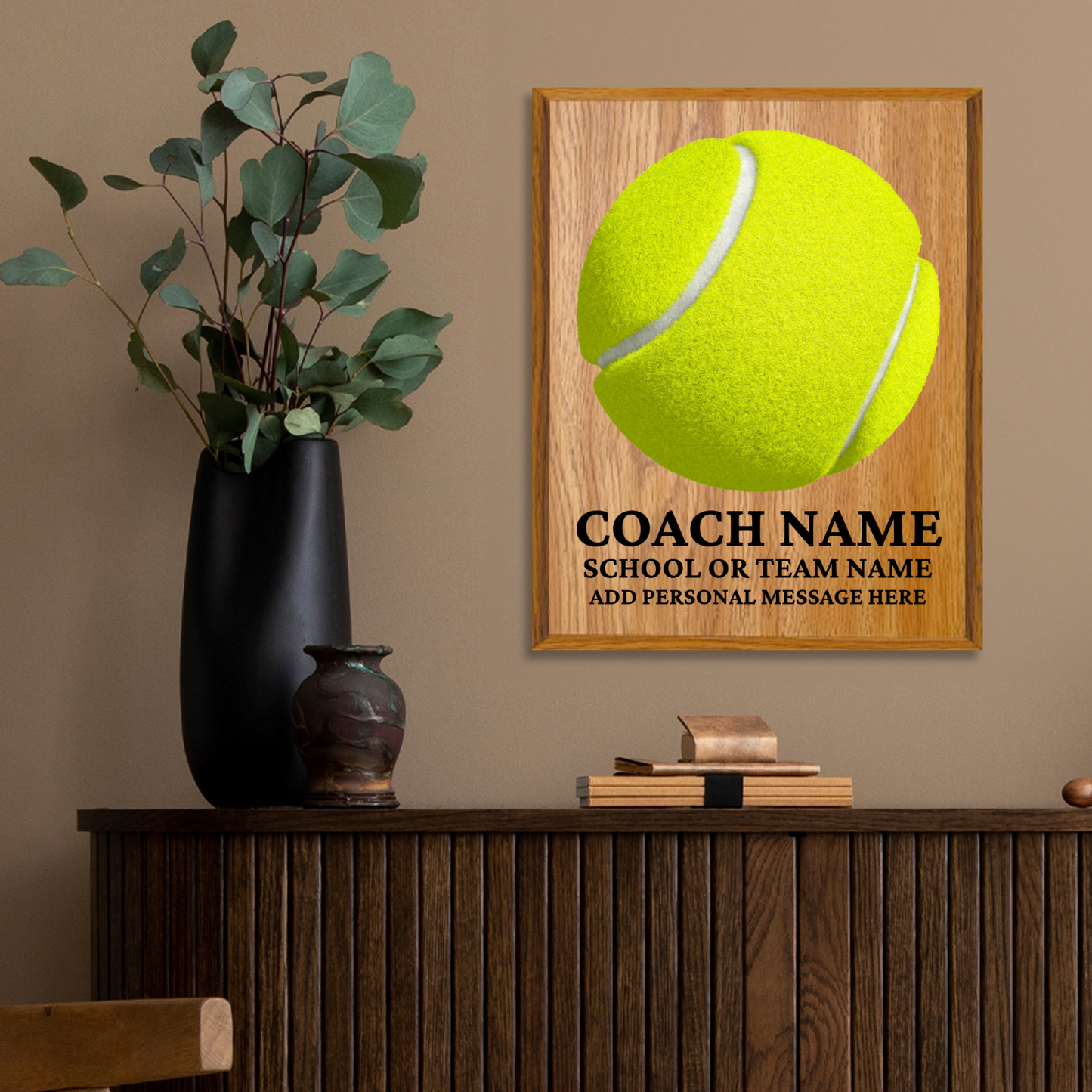 Personalized UV Printed Luxury Award tennis 12" x 15"