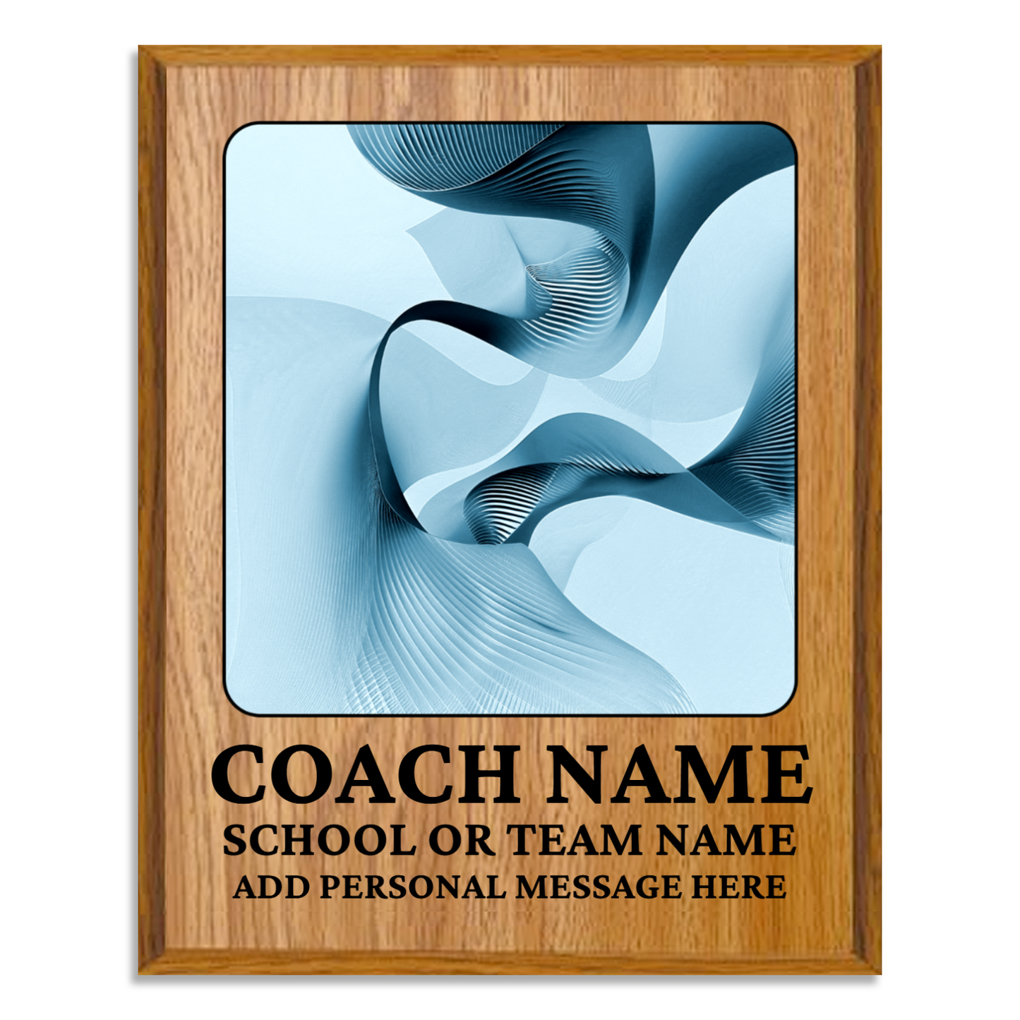 Personalized UV Printed Luxury Award Math 1 12" x 15"