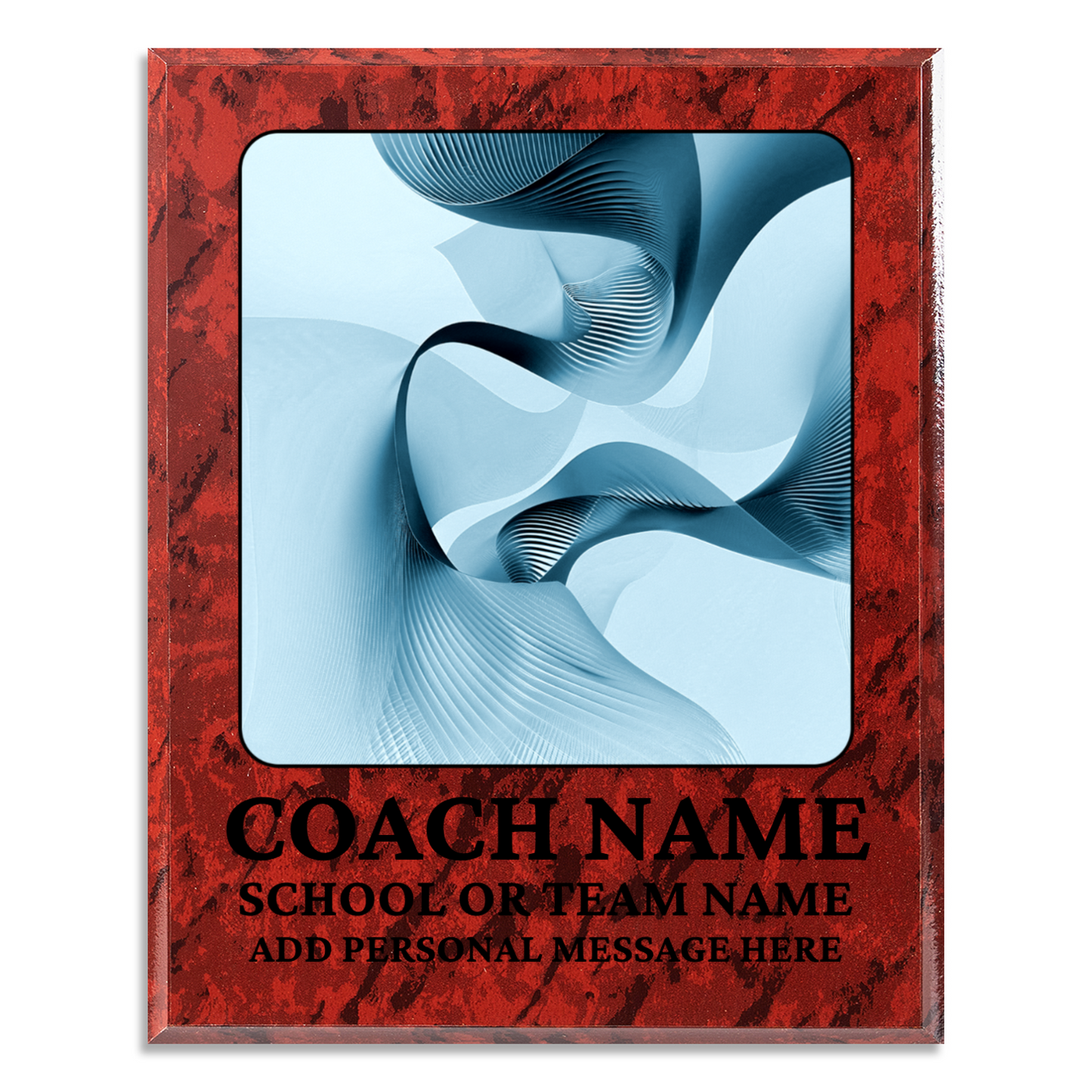 Personalized UV Printed Luxury Award Math 1 12" x 15"