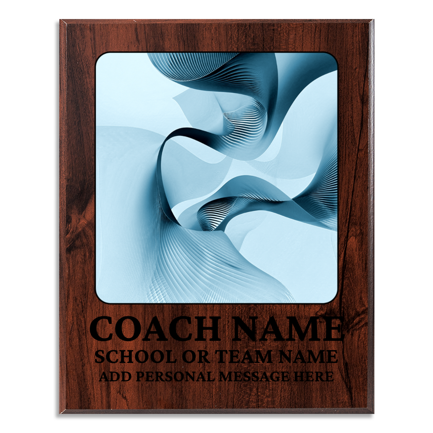 Personalized UV Printed Luxury Award Math 1 12" x 15"