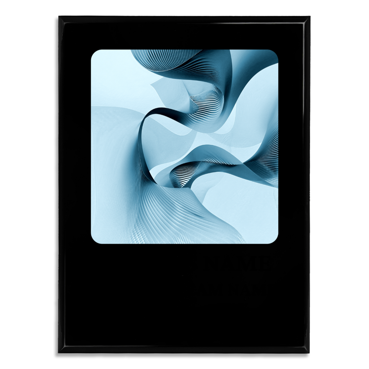 Personalized UV Printed Luxury Award Math 1  9" x 12"