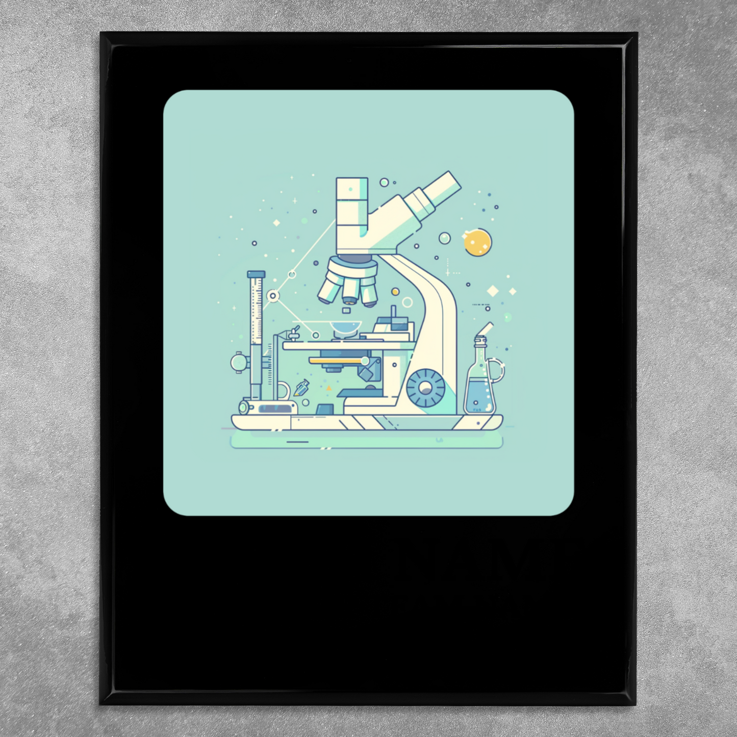 Personalized UV Printed Luxury Award Science Olympiad 12" x 15"