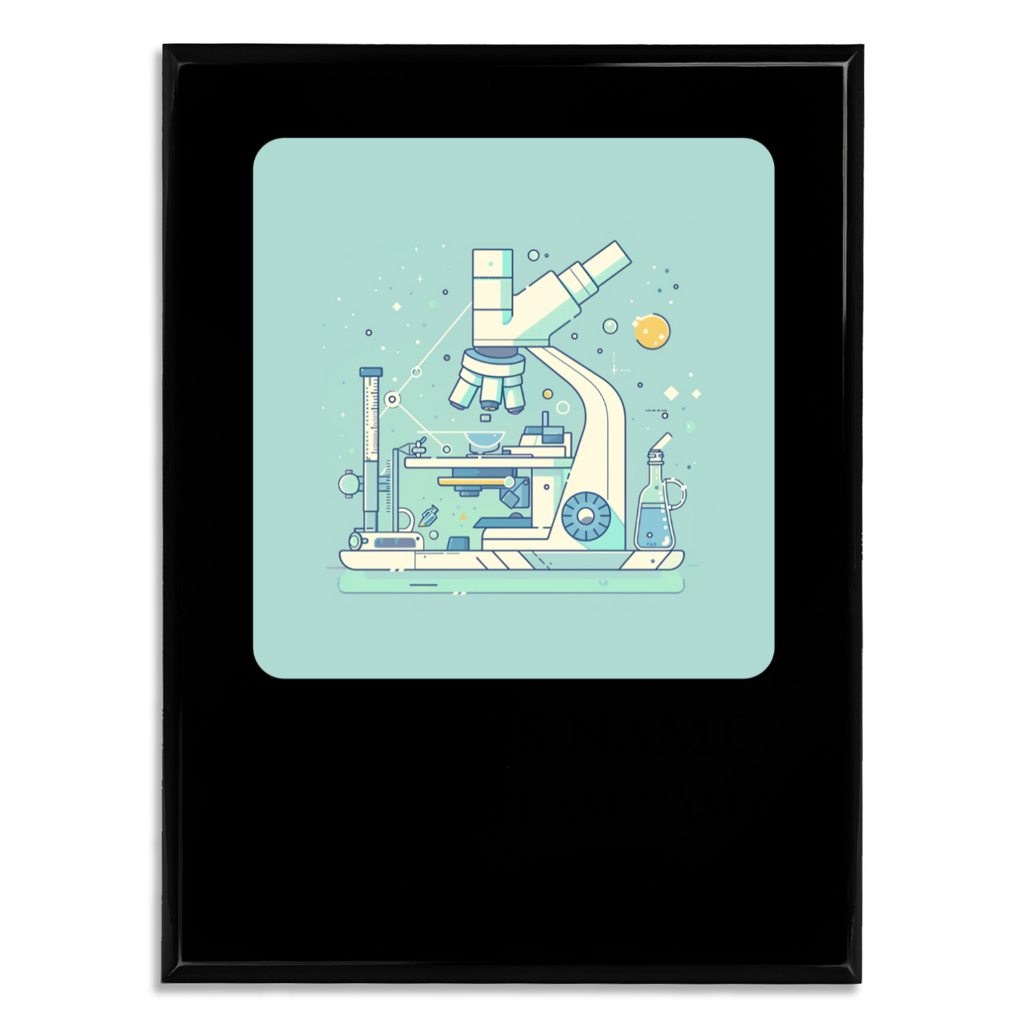 Personalized UV Printed Luxury Award Science Olympiad  9" x 12"