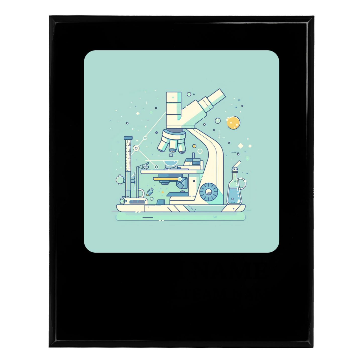 Personalized UV Printed Luxury Award Science Olympiad 10.5" x 13"