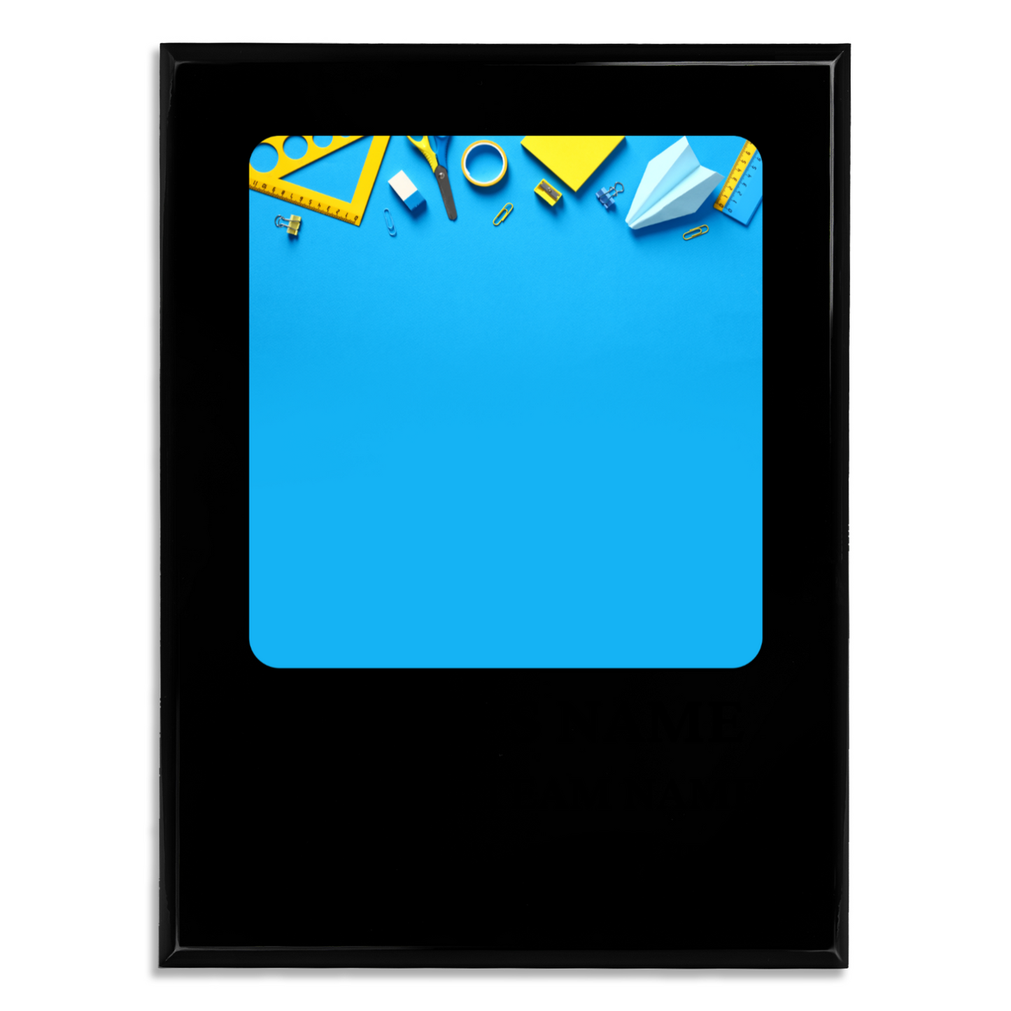Personalized UV Printed Luxury Award Teacher 1  9" x 12"