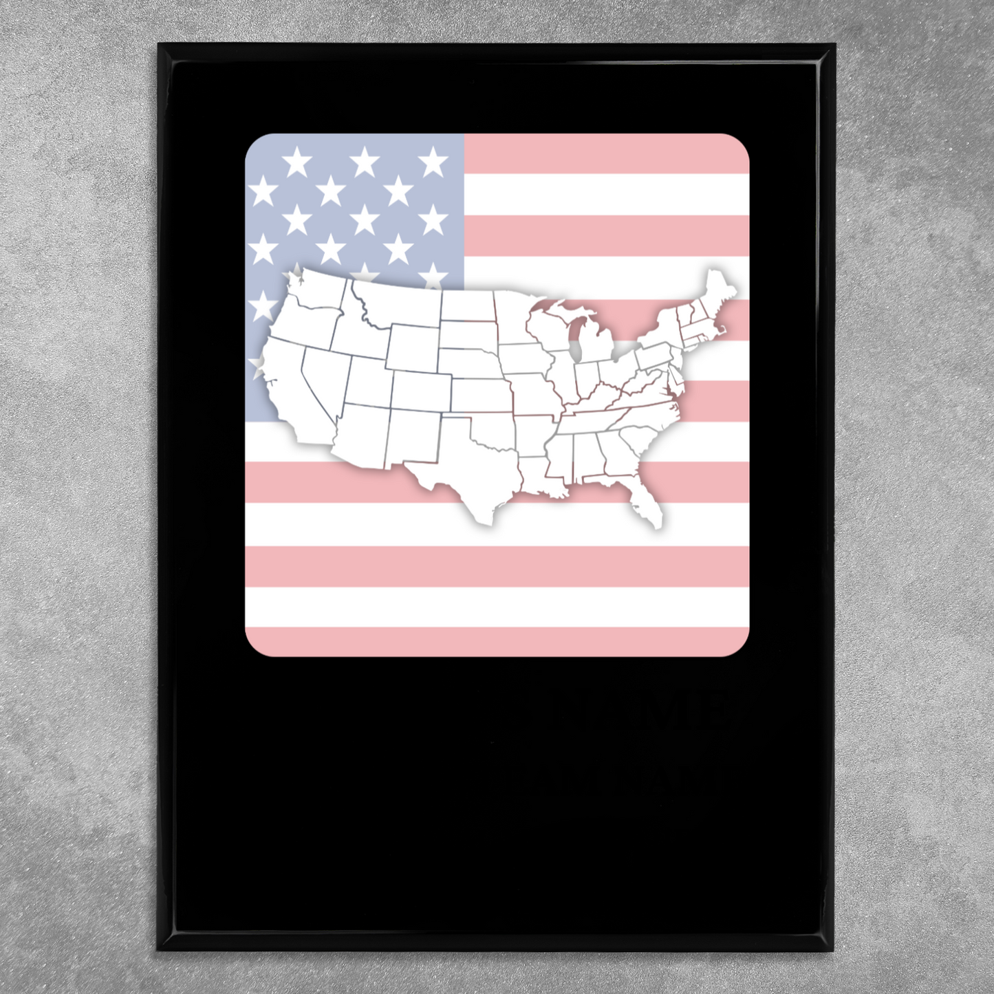 Personalized UV Printed Luxury Award U.S. Constitution and American Government Competition  9" x 12"