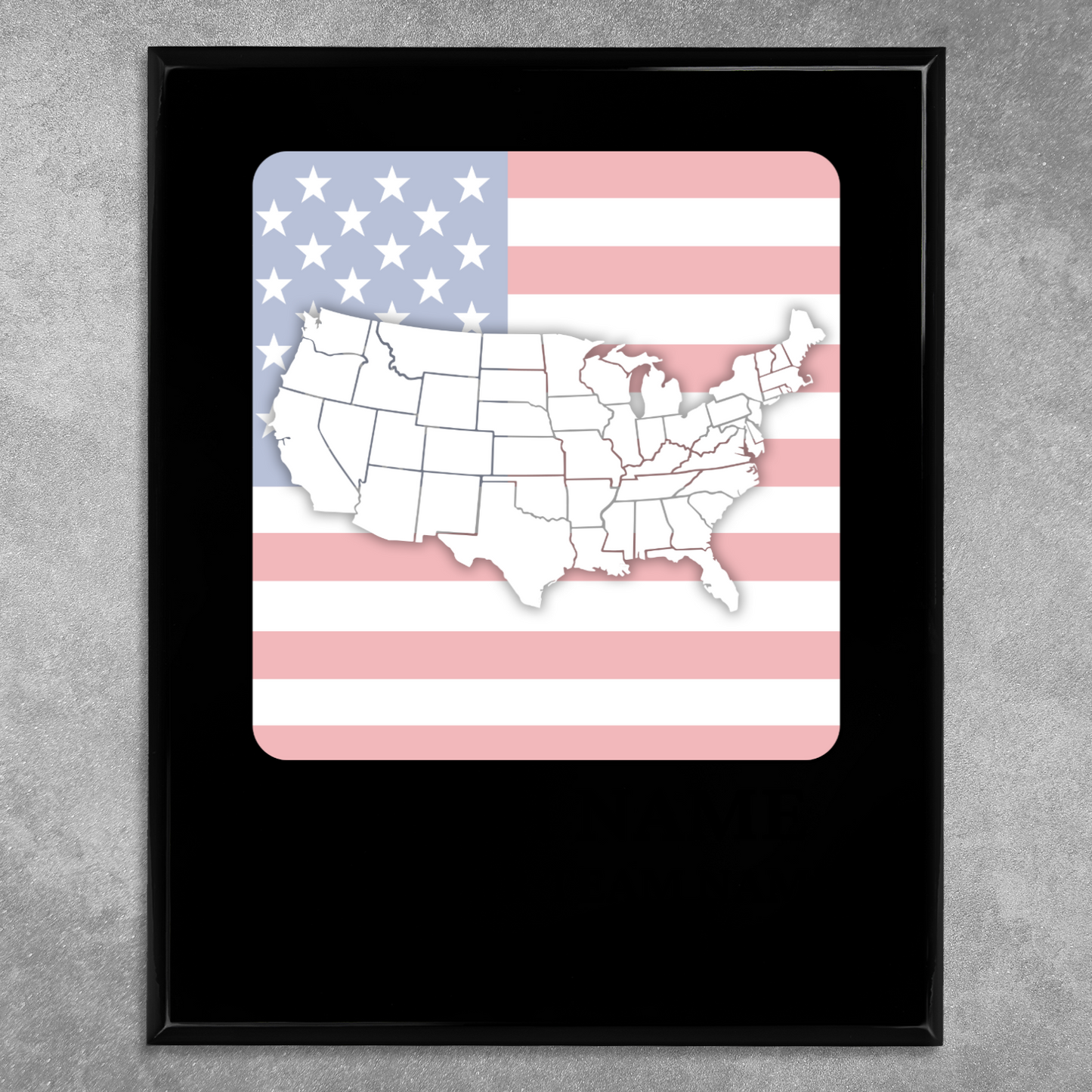 Personalized UV Printed Luxury Award U.S. Constitution and American Government Competition 10.5" x 13"